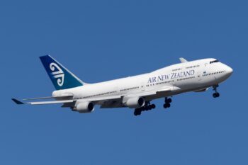 Air New Zealand Boeing 747, the safest airline in the world in 2024