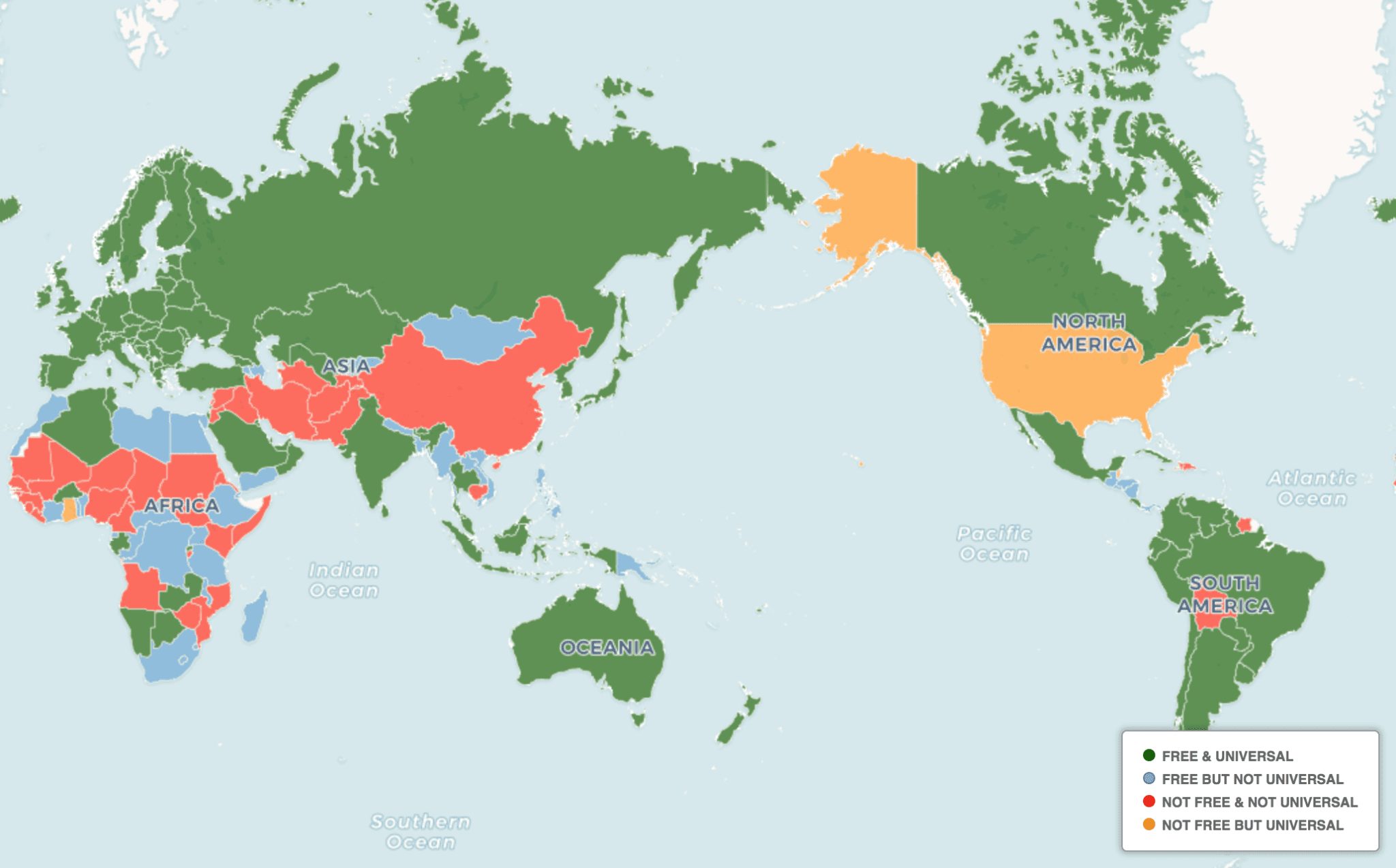 Which Countries Offer Universal Health Care 